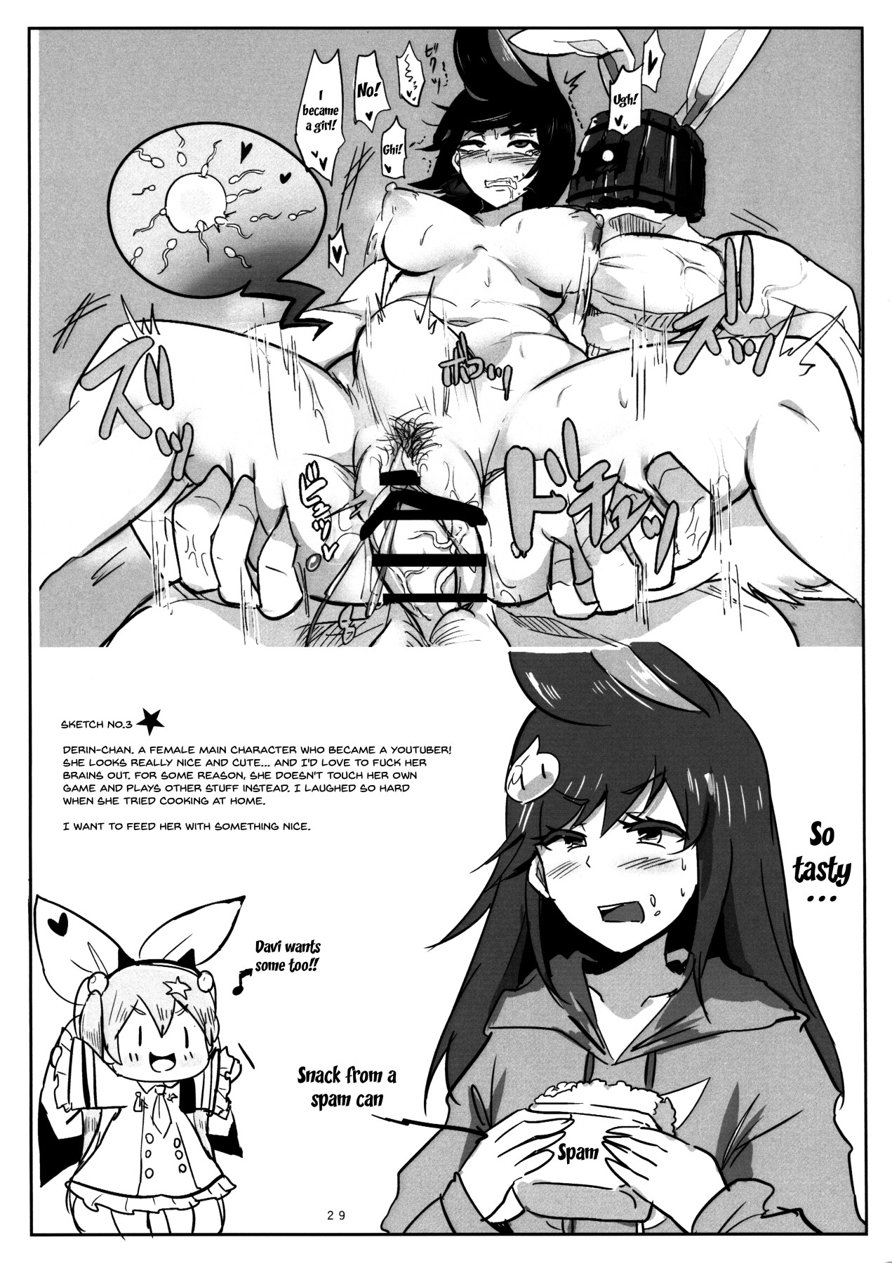 Hentai Manga Comic-Unlocking Maat's Breasts-Read-28